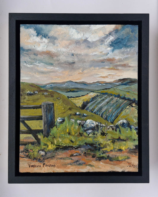 East Lothian Fields from Garleton Hill.