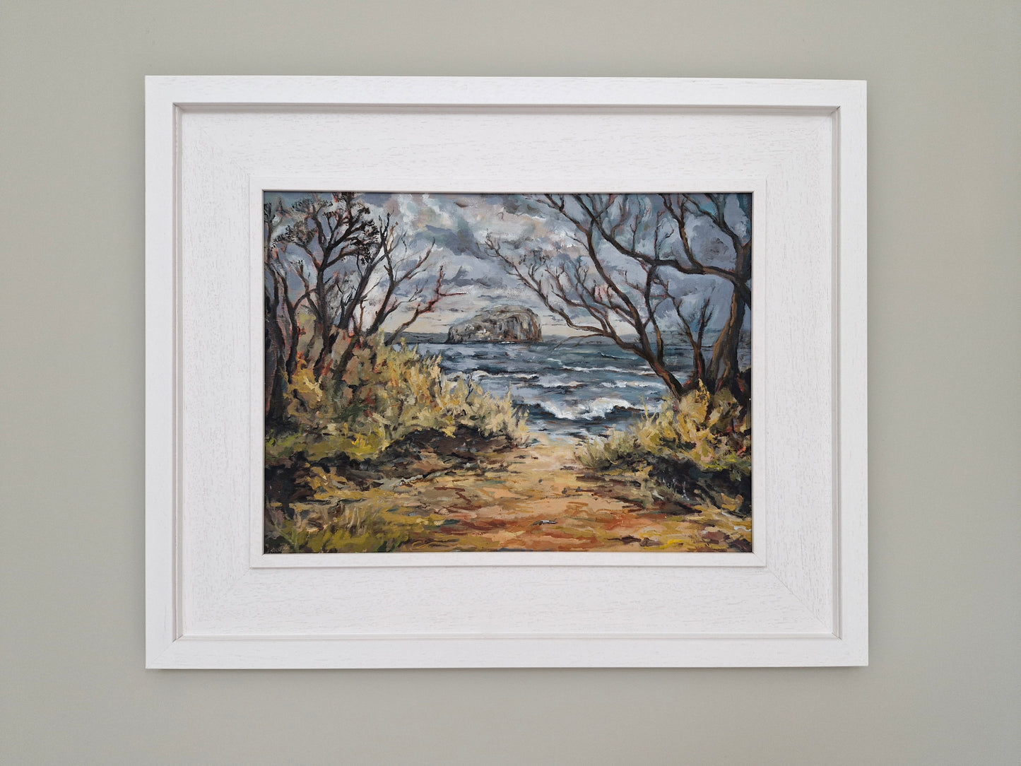 Sea Cliff in Winter SOLD