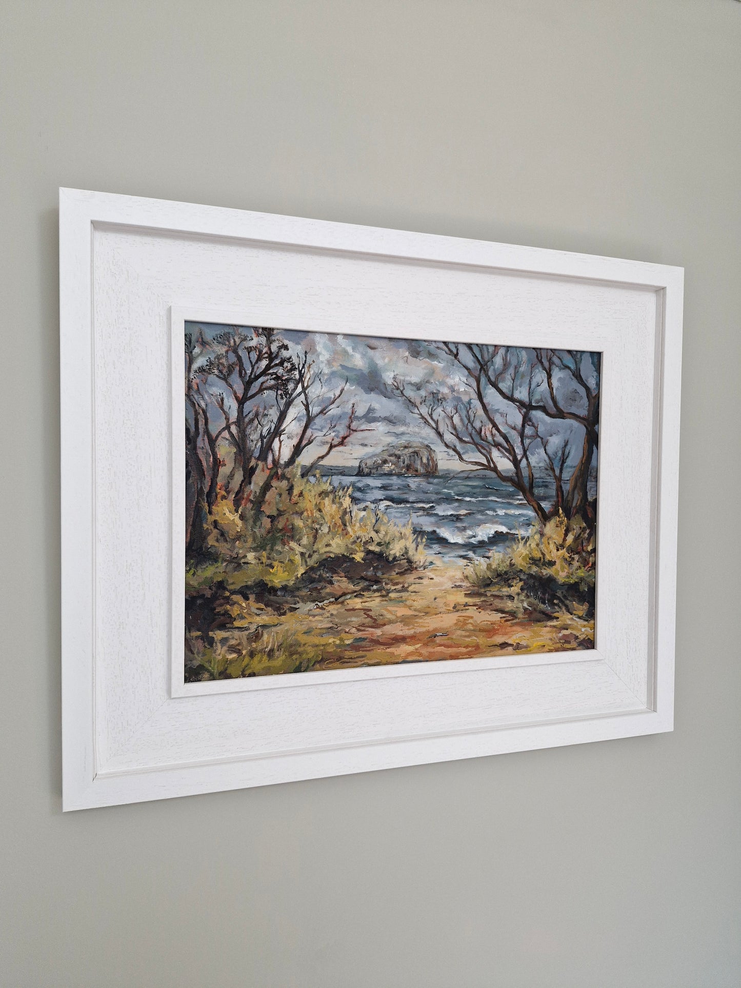 Sea Cliff in Winter SOLD