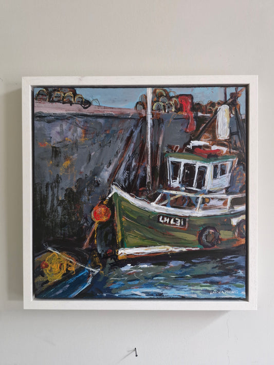 Cockenzie Harbour Boat.